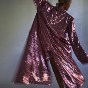 Sequin Coat Pink 6