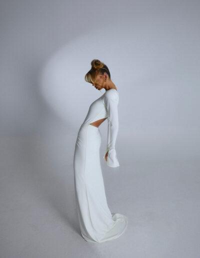 White Haute Glam Dress