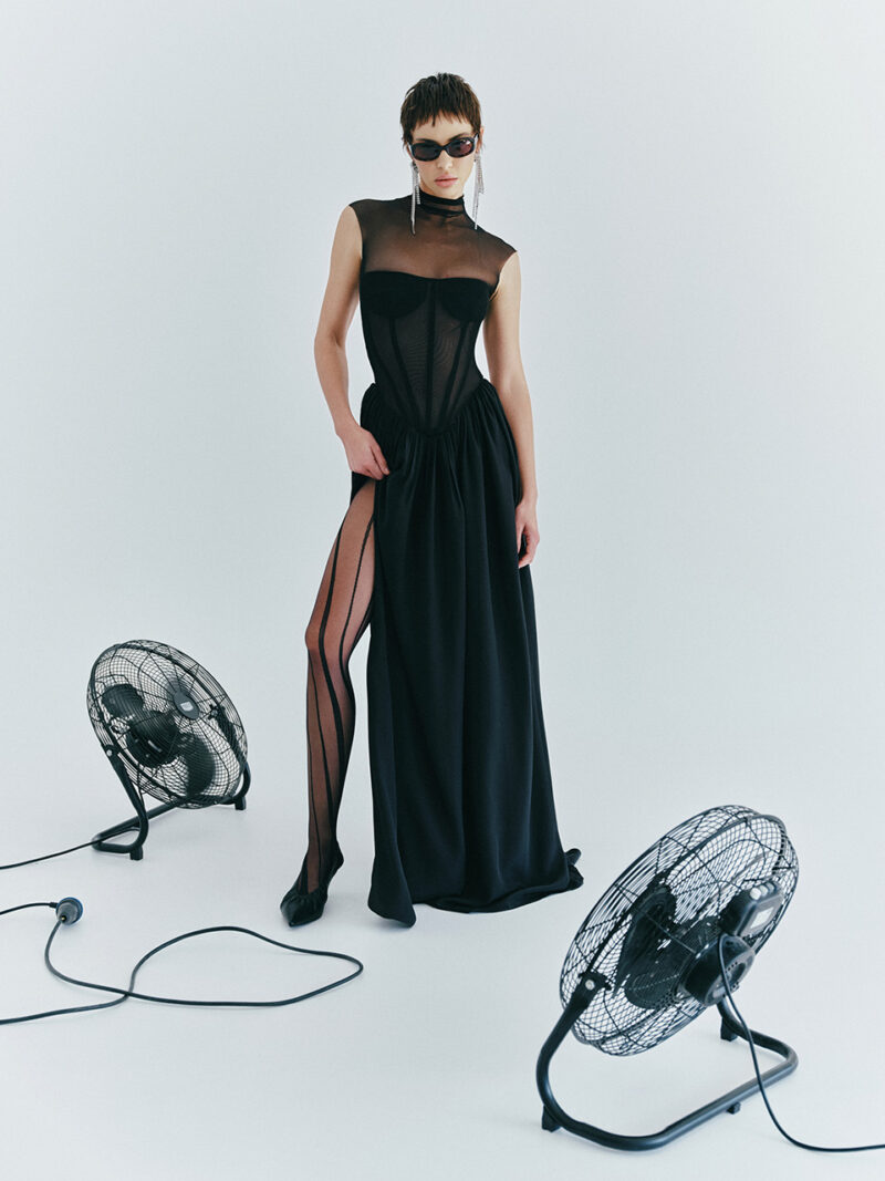 Couture Dress Black
