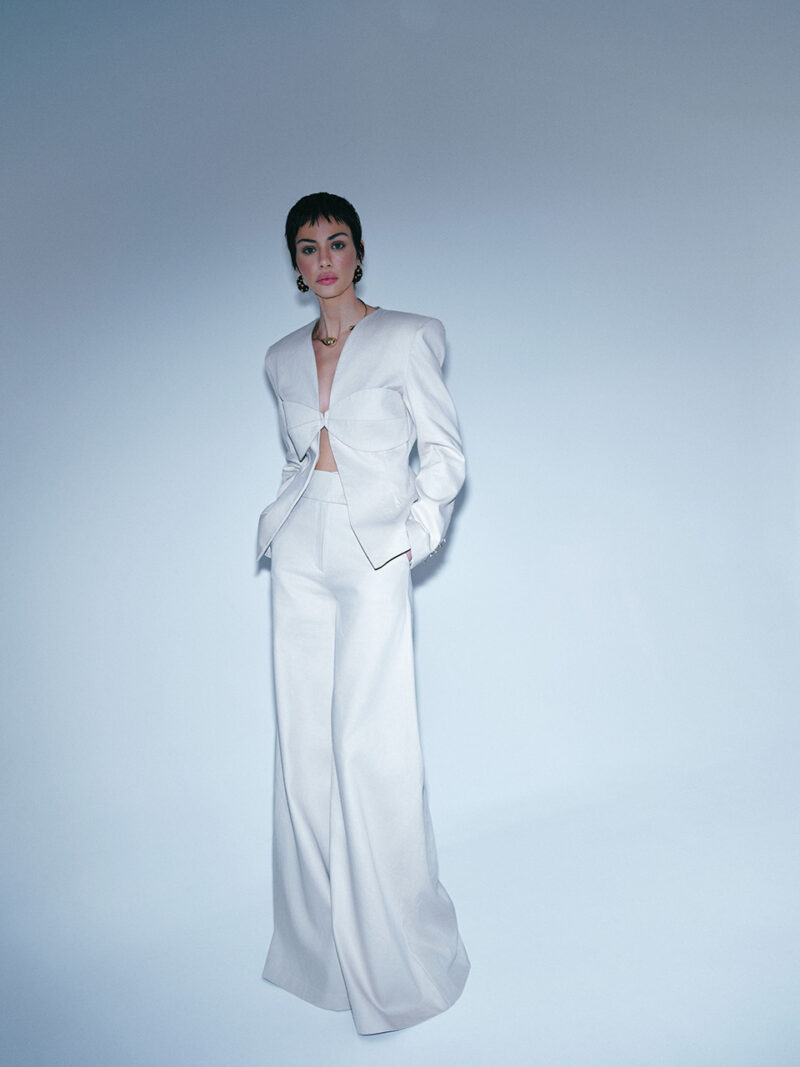 Female Glory Linen Suit